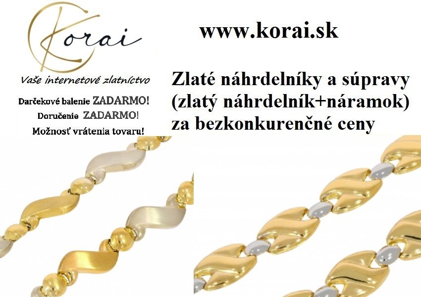 Zlat� n�hrdeln�ky a s�pravy Korai